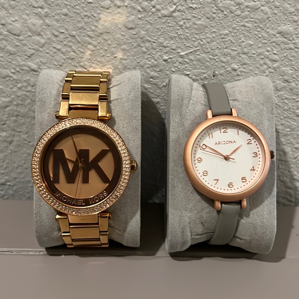 x2 Watches (Michael Kors and Arizona)